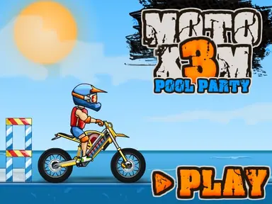 Moto X3M Pool Party game thumbnail