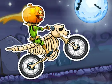 Moto X3M Spooky Land game thumbnail